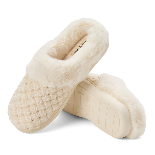 Women's Claire Cable Knit Chenille Clog - US 7859