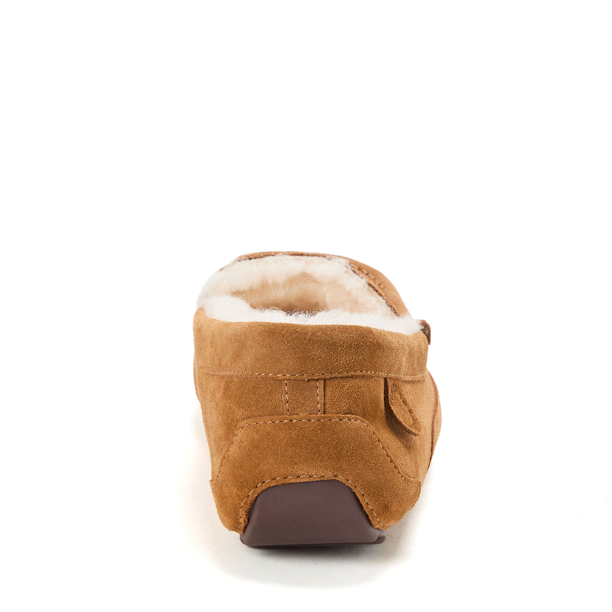 Men's Fireside by Dearfoams Melbourne Genuine Shearling Moccasin Slipper - US 8403