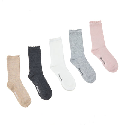 Women's Crew Socks 5 Pack - US 0891