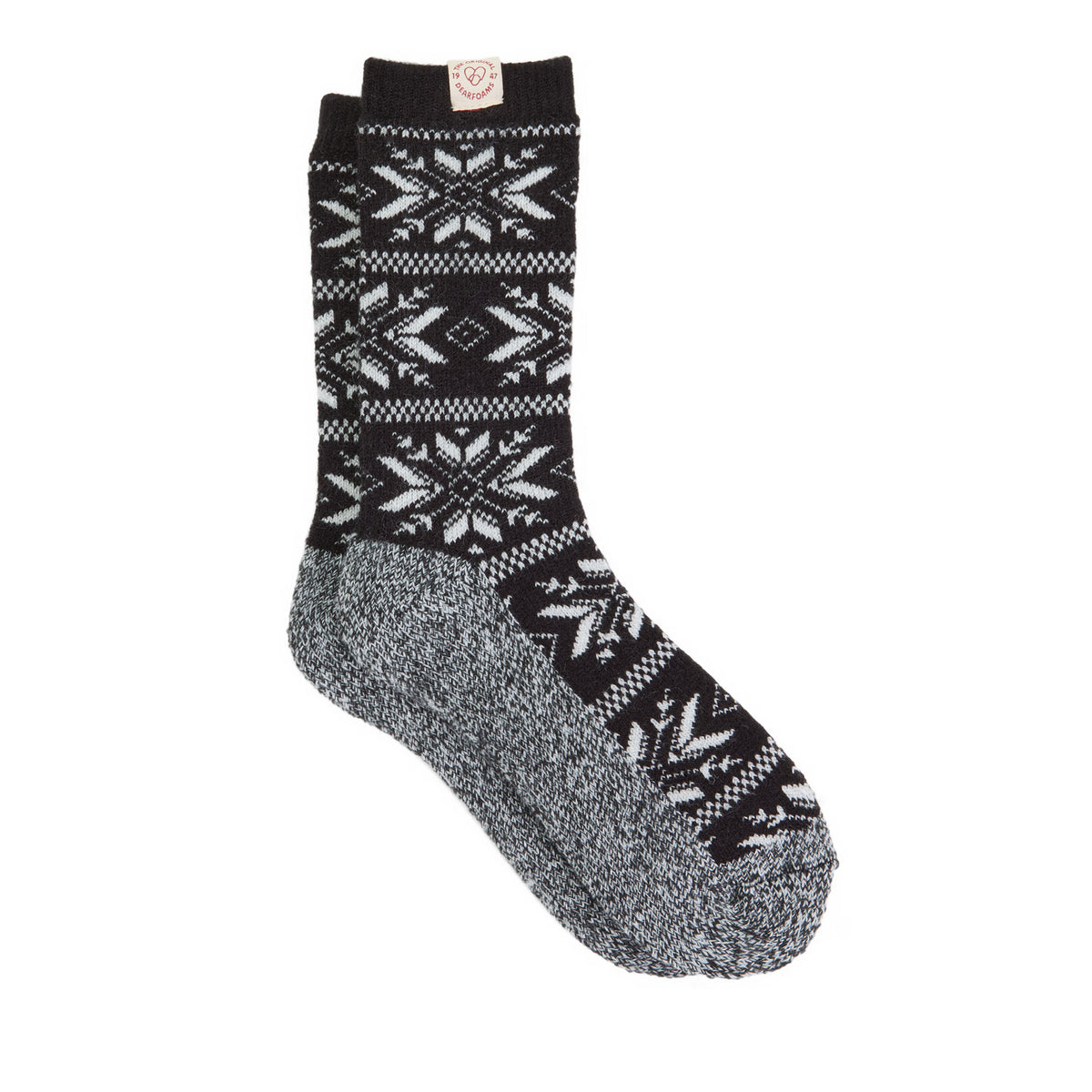 Ladies Star Brushed Heat Sock - US 2958