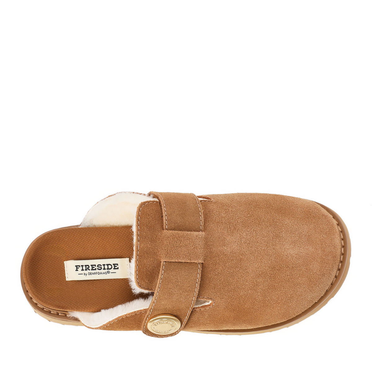 Women's Fireside by Dearfoams Coin Mule - Water Resistant - US 9942