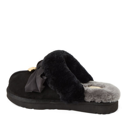 Women's Sydney Dream Bow Genuine Shearling Scuff - US 4778