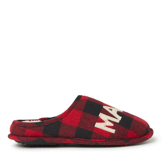 Women's Mama Bear Buffalo Check Clog Slipper - US 2897