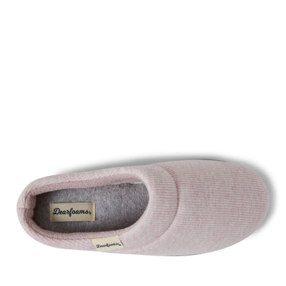 Women's Lacey Rib Knit Clog - US 3794