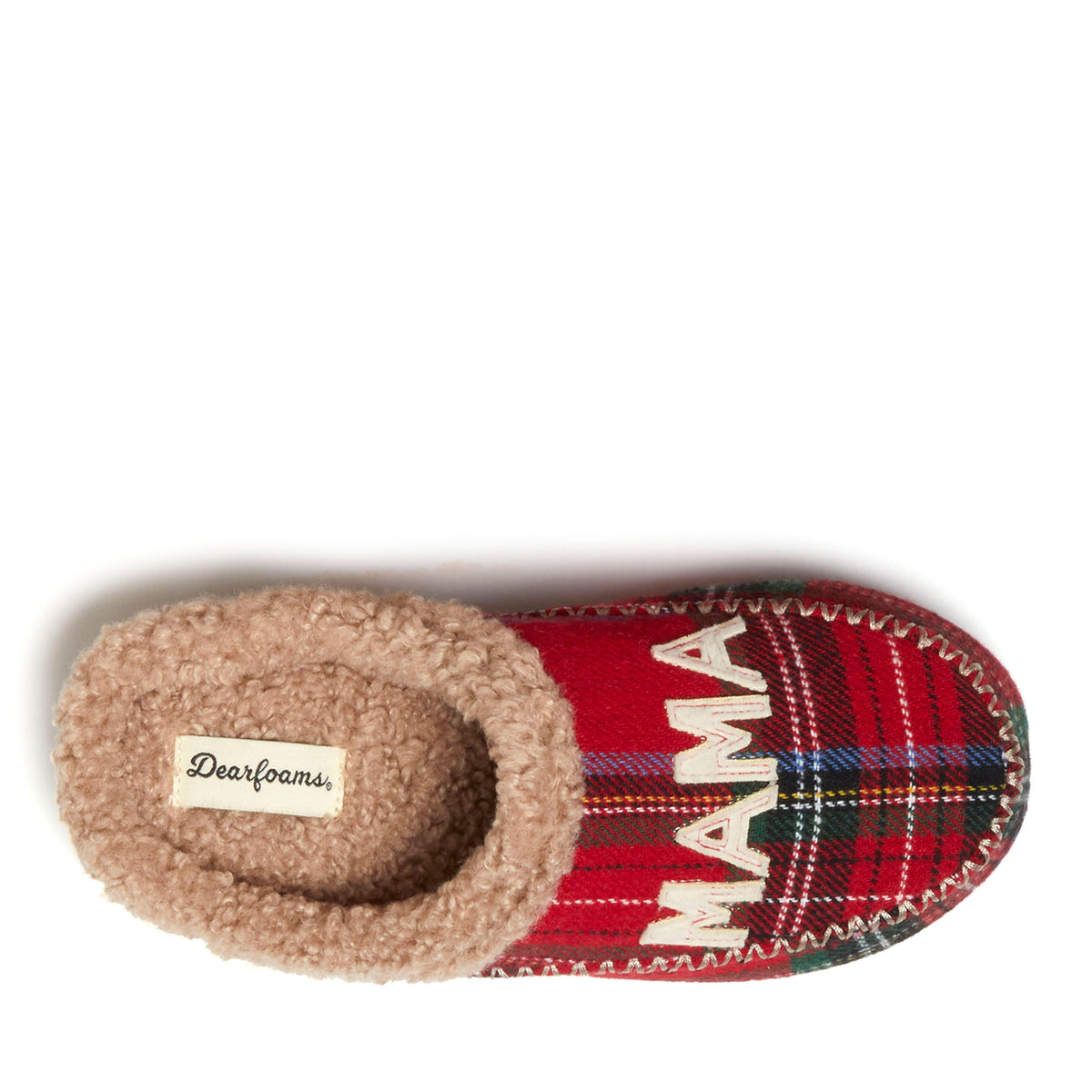 Women's Mama Bear Plaid Clog - US 0173