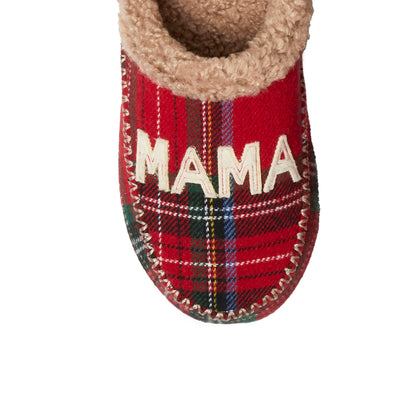 Women's Mama Bear Plaid Clog - US 0173