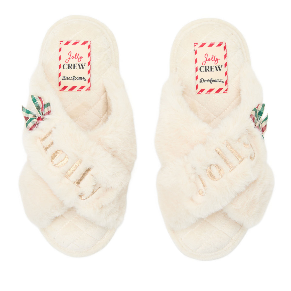Women's Holiday Fur Slide - US 8958