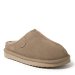 Women's Fireside by Dearfoams Greta Genuine Shearling Clog - Water Resistant - US 8167