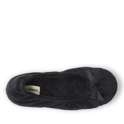 Women's Layla Velour Ballerina Slipper - US 5077