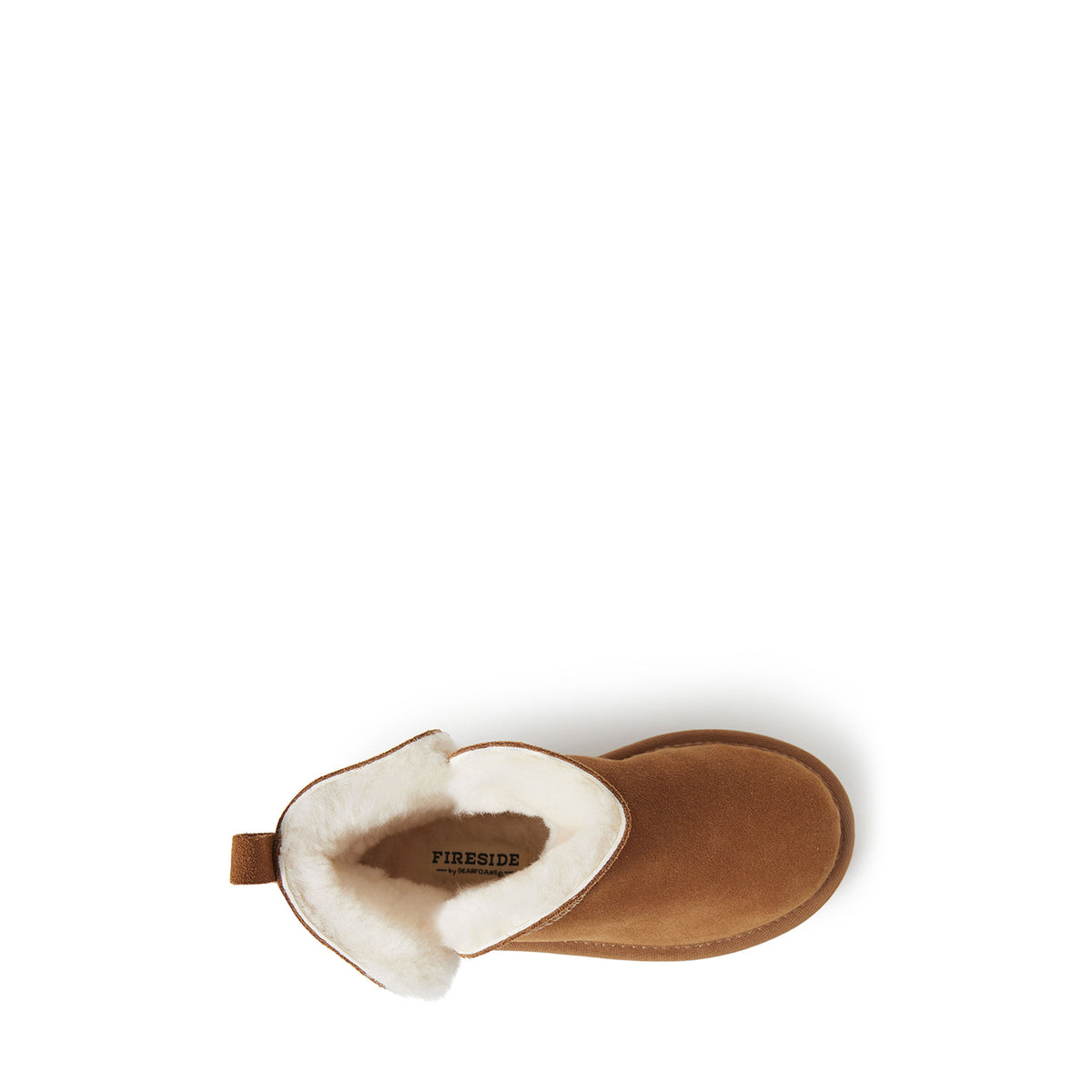 Kid's Fireside by Dearfoams Bunbury Genuine Shearling Boot - US 1209