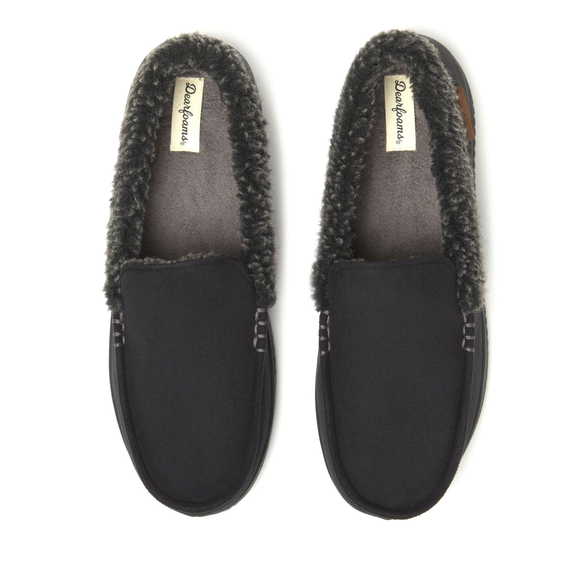 Men's Alexander Microsuede Moccasin With Berber Casing - US 5052