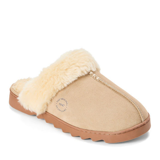 Women's Helena Genuine Suede Scuff With Prayer Seam - US 1866