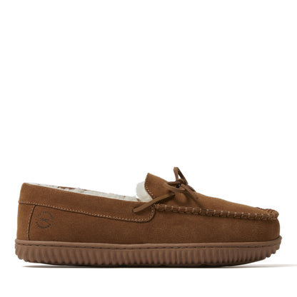 Men's Douglas Genuine Suede Moc With Tie - US 8102