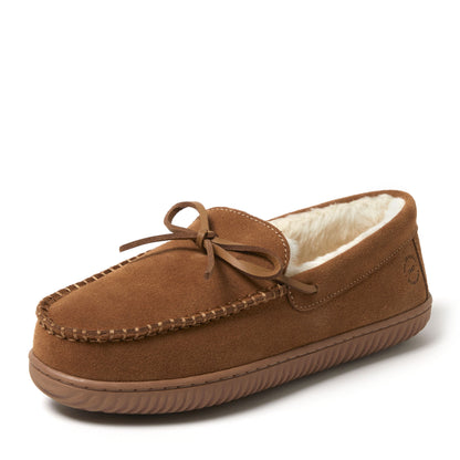 Men's Douglas Genuine Suede Moc With Tie - US 8102