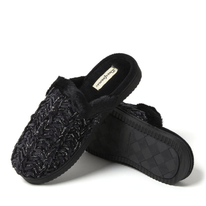 Women's Paris Chenille Shaped Tab Scuff - US 1711