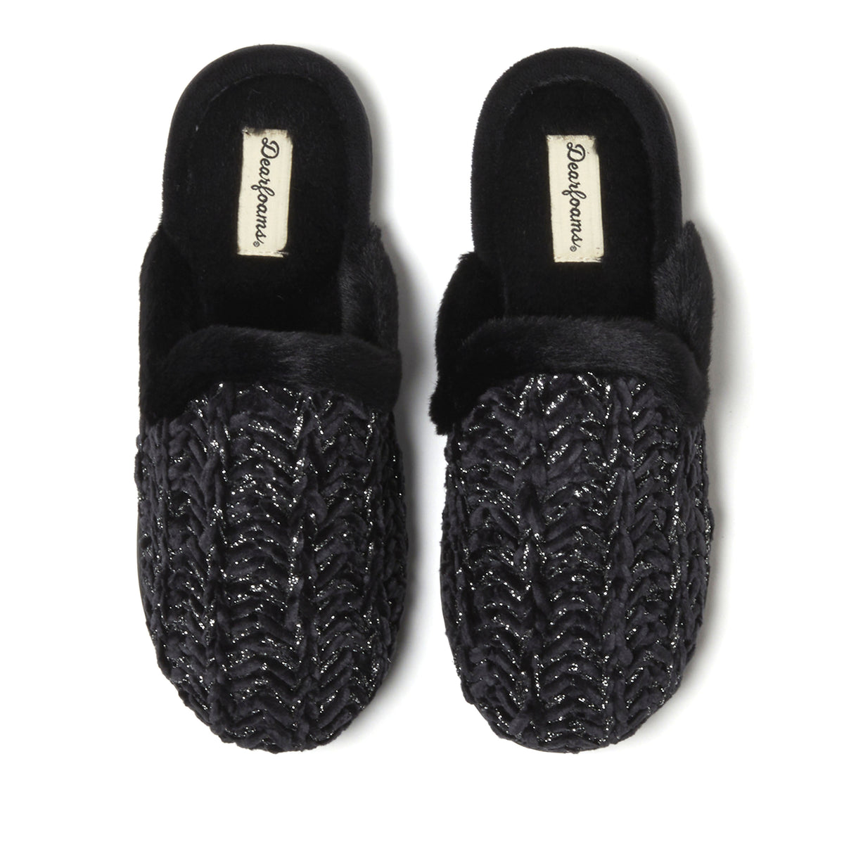 Women's Paris Chenille Shaped Tab Scuff - US 1711