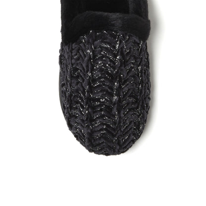 Women's Paris Chenille Shaped Tab Scuff - US 1711