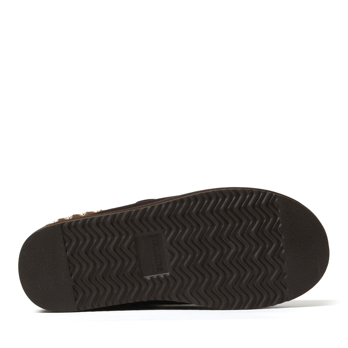 Men's Fireside by Dearfoams Grafton Genuine Shearling Clog With Taping - Water Resistant - US 3578