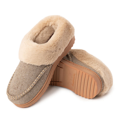 Women's Nyla Plaid Moc Toe Clog - US 9618