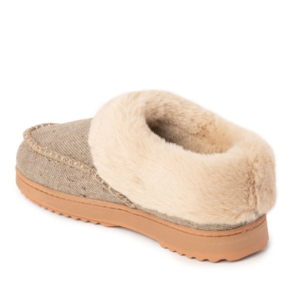 Women's Nyla Plaid Moc Toe Clog - US 9618