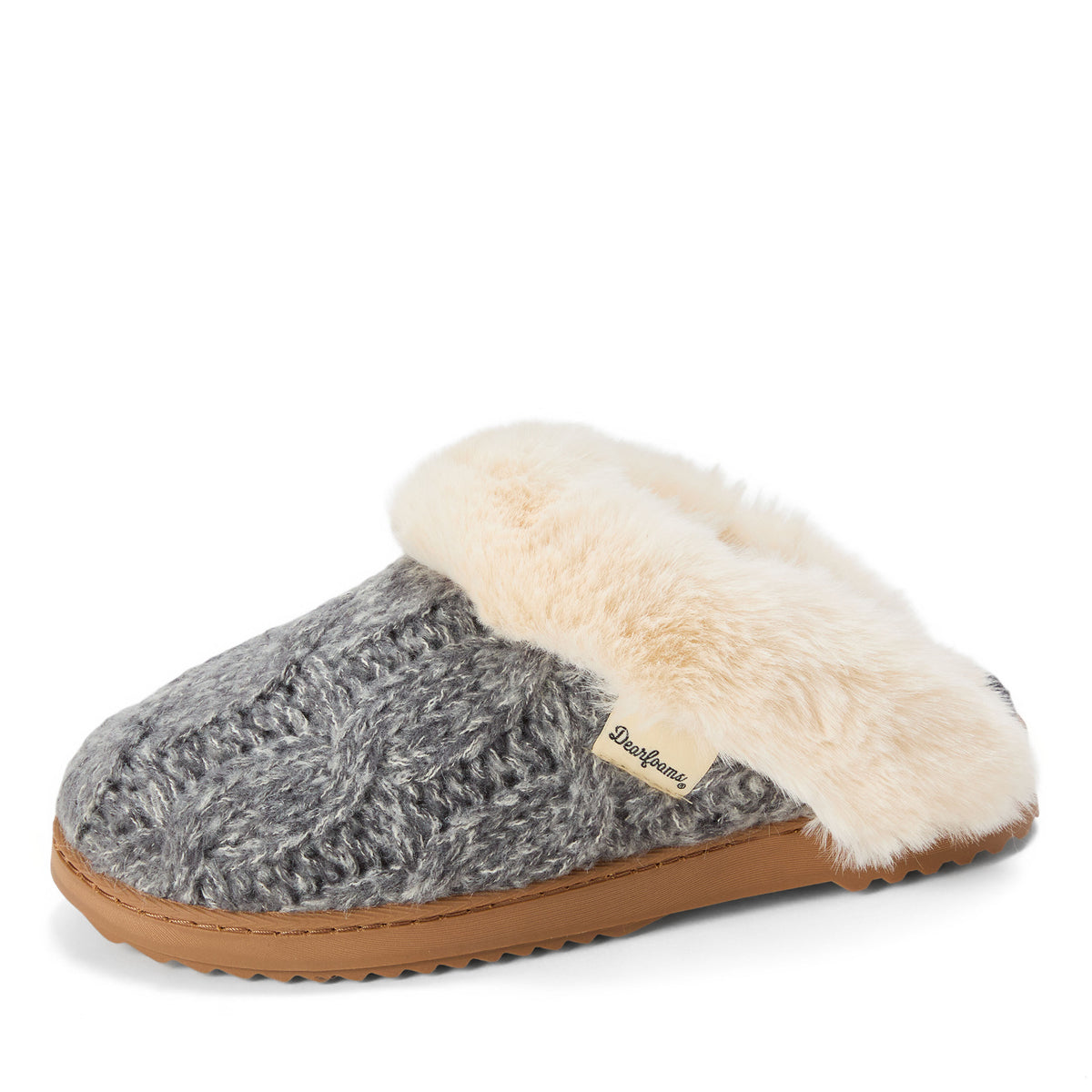 Women's Nicki Cable Knit Scuff - US 8884