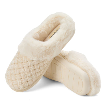 Women's Claire Cable Knit Chenille Clog - US 7859