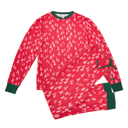 Women's Tossed Trees 2 Piece Pajama Set - US 9454