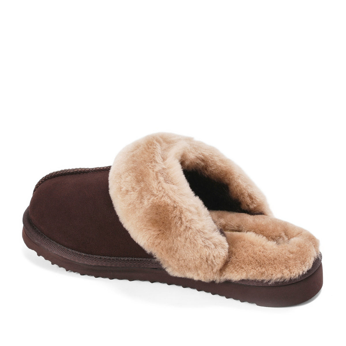 Women's Fireside by Dearfoams Sydney Genuine Shearling Scuff Slipper - US 1685