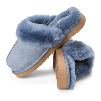 Women's Fireside by Dearfoams Sydney Genuine Shearling Scuff Slipper - US 3944