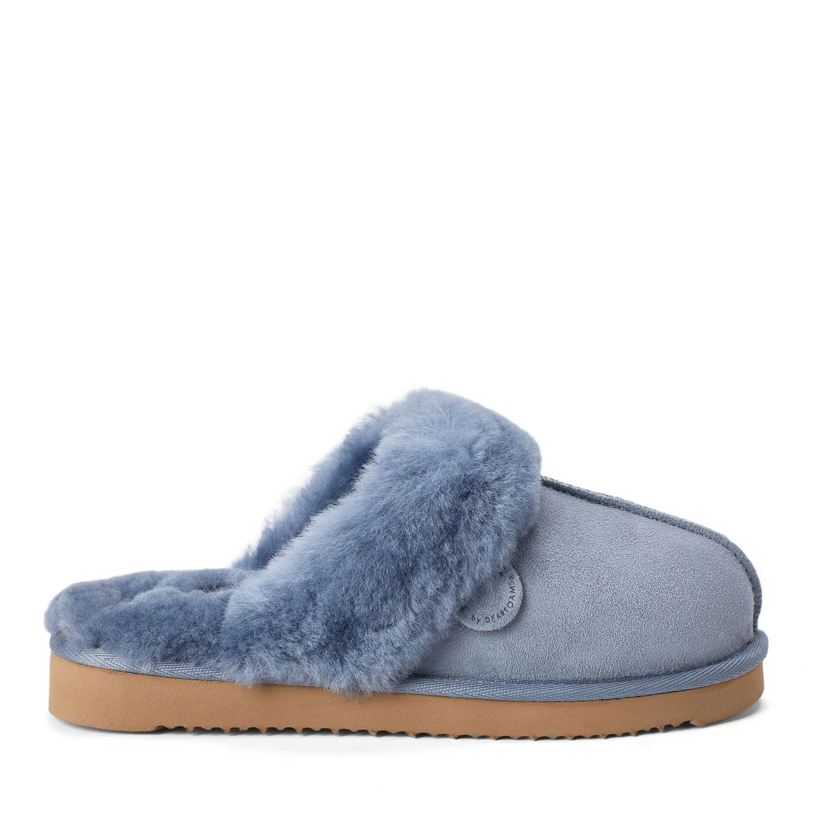 Women's Fireside by Dearfoams Sydney Genuine Shearling Scuff Slipper - US 3944