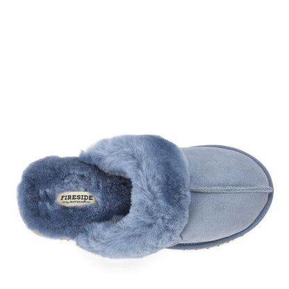 Women's Fireside by Dearfoams Sydney Genuine Shearling Scuff Slipper - US 3944