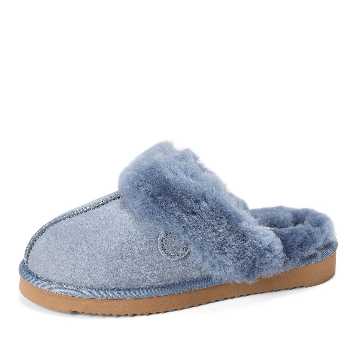 Women's Fireside by Dearfoams Sydney Genuine Shearling Scuff Slipper - US 3944