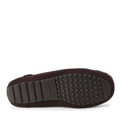 Women's Fireside by Dearfoams Mel Genuine Shearling Moccasin - US 1647