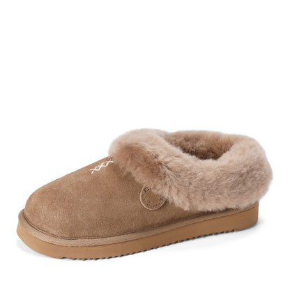 Women's Fireside by Dearfoams Adelaide Genuine Shearling Clog Slipper - Water Resistant - US 7915