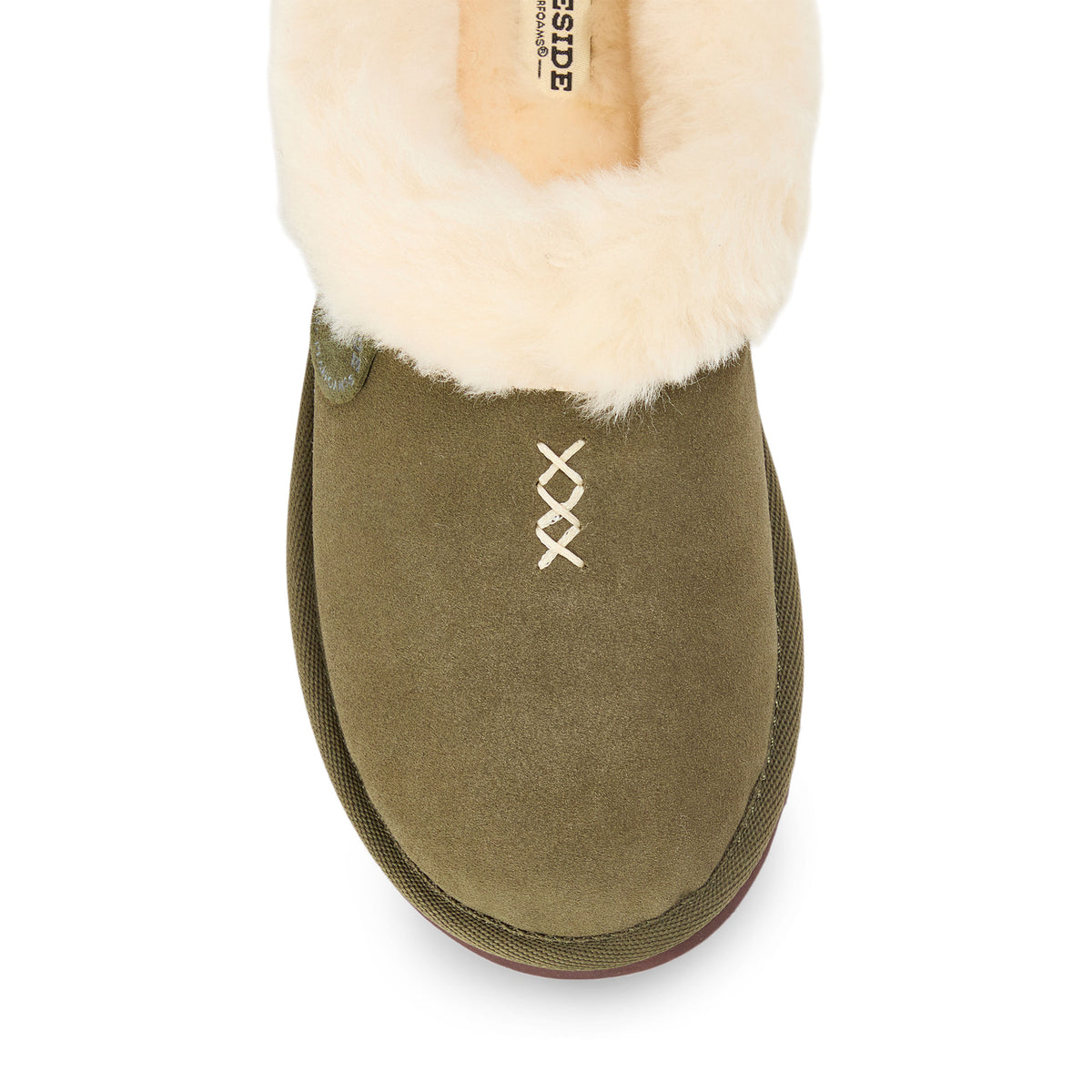 Women's Fireside by Dearfoams Adelaide Genuine Shearling Clog Slipper - Water Resistant - US 7296