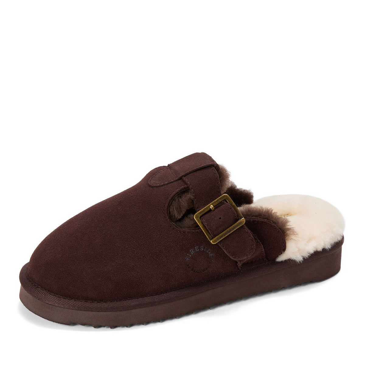 Women's Fireside by Dearfoams Maitland Genuine Shearling Scuff - US 9251
